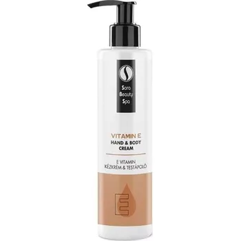 Sara Beauty Spa hydratační krém na ruce a tělo Vitamín E 250ml