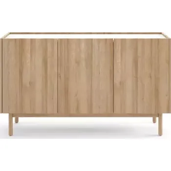 Komoda Komoda Boho La 144x83 cm dub riviéra/bílý mramor