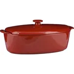 Emile Henry Oválný keramický pekáč s poklicí, 41,5 x 24,5 cm / 5,8 l, granátový 349556