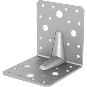 Tesařské kování GH úhelníková spojka s žebrem 90/100S, nerez A4