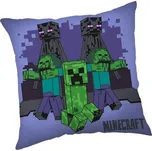 Jerry Fabrics Dětský polštářek s potiskem - Minecraft - Mobs coming for you | 40 x 40 cm
