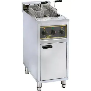 fritéza Elektrická fritéza 2-komorová na podstavci, 2x10 l, 12 kW, 400 V