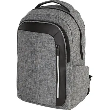 Městský batoh Vault RFID 15" batoh na počítač - Žíhaná šedá / Černá
