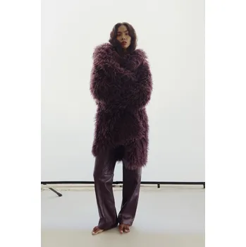 Dámský kabát Kabát Answear.LAB 8747.fh hnědá 89X, vel. S