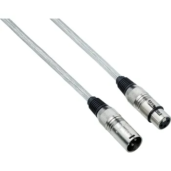 Bespeco LZMB600 White 6 m Mikrofonní kabel