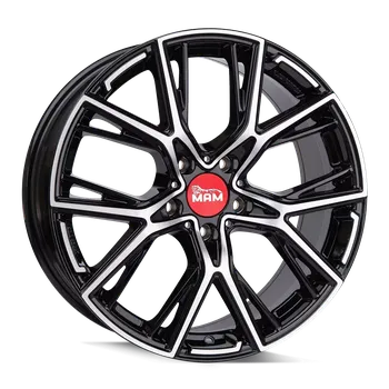 Disk MAM B4 BFP 8,5x19 (5x120 ET50) 65,1 + od 2 kusů DOPRAVA ZDARMA!