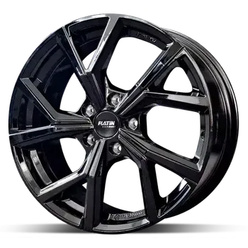 Alu kolo Platin P115 Black Shiny 6,5x16 (4x100 ET37) 60,1 + od 2 kusů DOPRAVA ZDARMA!