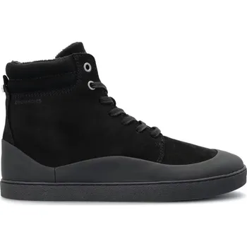 Pánská treková obuv Barefoot Zateplené Kotníkové Boty GROUNDIES® Torino Černé