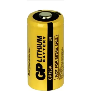 Lithiová baterie GP CR123A bulk industrial