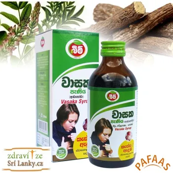 Sirup Vasaka Sirup - balení 200 ml
