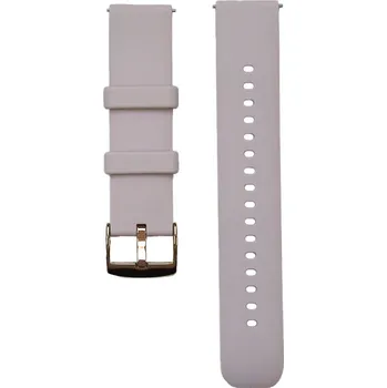 Příslušenství k chytrým hodinkám Madvell Silikonový řemínek jemná fialová 20mm