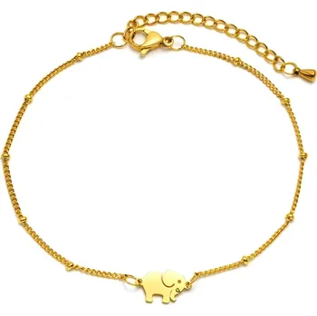 Náramek IZMAEL Náramek na nohu EL 38872 Zlatá KP38872