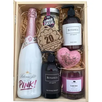 metr Dárkový box narozeninový PINK!