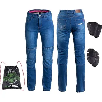 Sportovní oblečení W-Tec Dámské moto jeansy W-TEC GoralCE Barva modrá, Velikost L