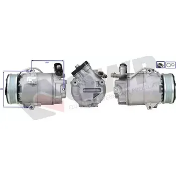 Kompresor klimatizace QWP Kompresor klimatizace QWP WCP166R + DOPRAVA ZDARMA!