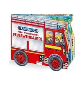První čtění Trötsch Pappenbuch Räderbuch Fahr, mein kleines Feuerwehrauto - Trötsch Verlag