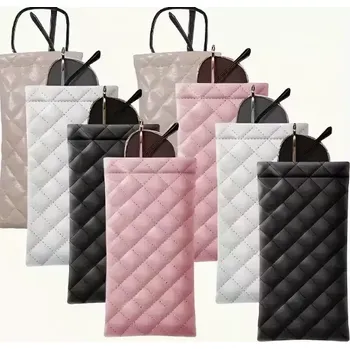 Kosmetická taška Měkké pouzdro na brýle černé