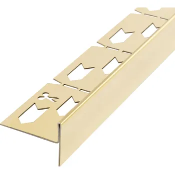 Odvodňovací žlab Rea Spádová lišta sprchové vaničky 140cm Zlatá Varianta: vlevo