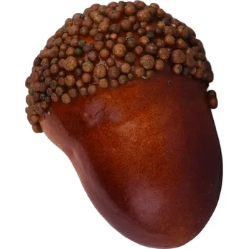 Vánoční ozdoba Přízdoby 6ks 40 mm žaludy