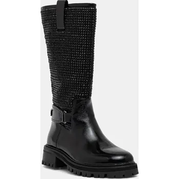 Dámské kozačky Nízké kozačky Kurt Geiger London Kurt Mid Calf Boot 4992800039 černá 99X, EUR 37