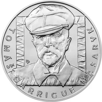 Česká mincovna Stříbrná půlkilogramová medaile Tomáš Garrigue Masaryk stand 500 g