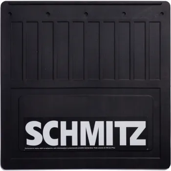 Blatník karosérie Zástěrky gumové SCHMITZ 400x400 mm - sada 2ks