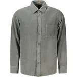 Pánská košile HUGO BOSS s dlouhým rukávem Boss kaki 3363946