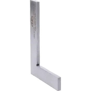 Sada nářadí úhelník přesný plochý KINEX, 300 x 200 mm - zámečnický úhloměr, třída přesnosti 2, DIN 875, více velikostí