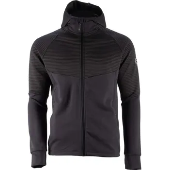 Pánská mikina GTS - Pánská mikina Mix s kapucí - Carbon XXL