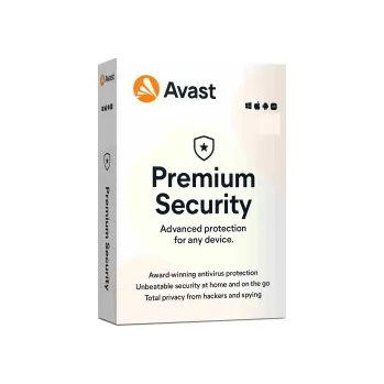 Antivir Avast Premium Security MULTI-DEVICE - prodloužení až 10 zařízení/2 roky