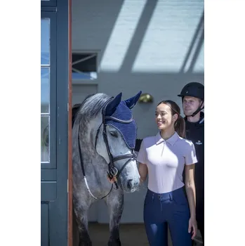 Koňská maska proti hmyzu Catago Čabraka Hood CATAGO, navy PONY