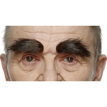 Karnevalový doplněk Obočí rezavočerné