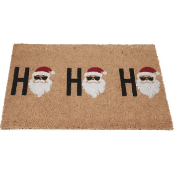Rohožka Home Styling Collection Rohožka z kokosového vlákna 59x39 cm, Santa Claus, vzor 3