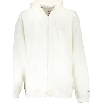 Pánská mikina Bílá mikina s kapucí Tommy Jeans Tommy Hilfiger bílá 3365907