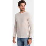 Pánský svetr Ombre Ombre krémová 2567126