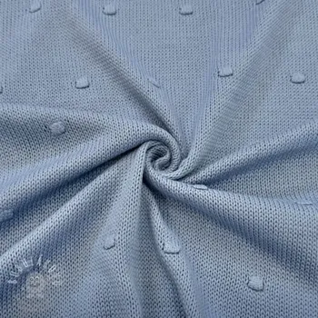 Svetrovina BIG KNIT DOT blue