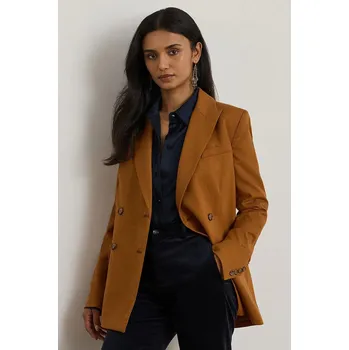 Dámské sako Vlněné sako Lauren Ralph Lauren 200P03863 hnědá 84X, vel. 32