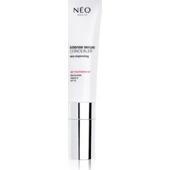 Péče o oční okolí NEO MAKE UP Intense Serum Concealer oční korektor pro rozjasnění a hydrataci odstín 01 Porcelain 5 ml