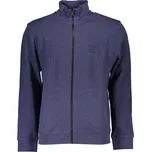 HUGO BOSS pánská modrá mikina na zip Boss modrá 3361994