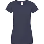 Dámské tričko LadyFit Sofspun 614140 100% bavlna 160g/165g Fruit of the Loom modrá 2469922