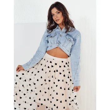 Dámská casual bunda Dámská džínová bunda SHOLIN Barva modrá DSTREET DStreet šedá 2698746