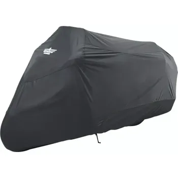 Plachta na motorové vozidlo Ochranná plachta pro motocykl ULTRAGARD ESSENTIALS COVER pro HONDA GOLDWING 1500/1800 viz popis barva černá (krycí plachta na motorku)