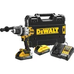 DeWALT DCD1007H2T Aku vrtačka s příklepem (169Nm/18V/2x5,0Ah) + kufr Tstak