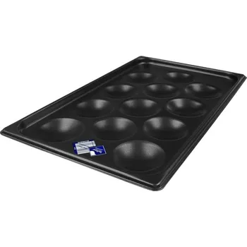 Gastronádoba vejce GN 1/1 teflon REDFOX GNT 1/1 VM 12x 9cm (lívanečník)