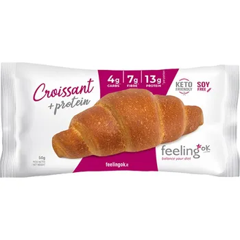 FeelingOK High Protein Croissant Salty 50 g Příchuť: přírodní