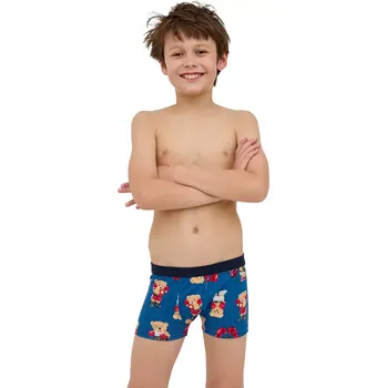 Chlapecké boxerky Young Boxer navy velikost 134/140