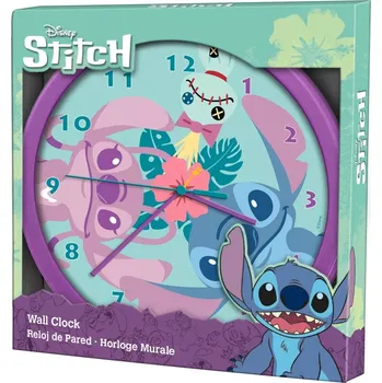 Hodiny Curepink Disney: Lilo & Stitch 25 cm