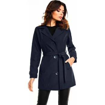 Dámský plášť 128510 tmavě modrý - Cabba 50