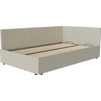 Postel Dolmar Čalouněná postel Lena 120 cm Provedení - vyberte: Béžová