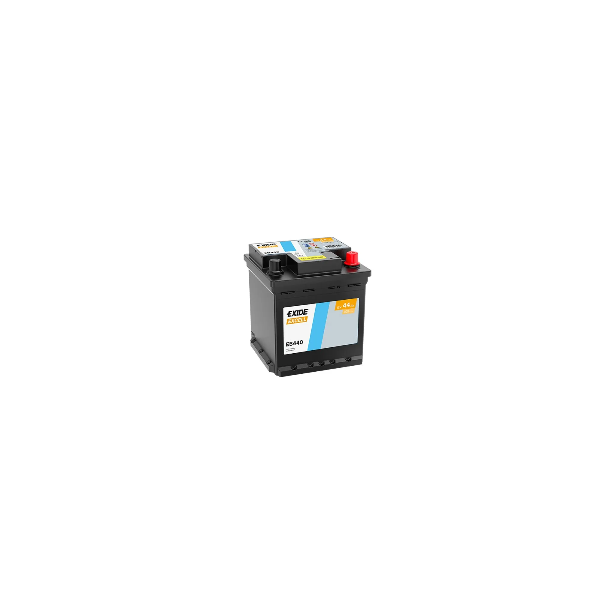 Fotografie 2 - Autobaterie Exide Excell EB440 44Ah 12V 400A